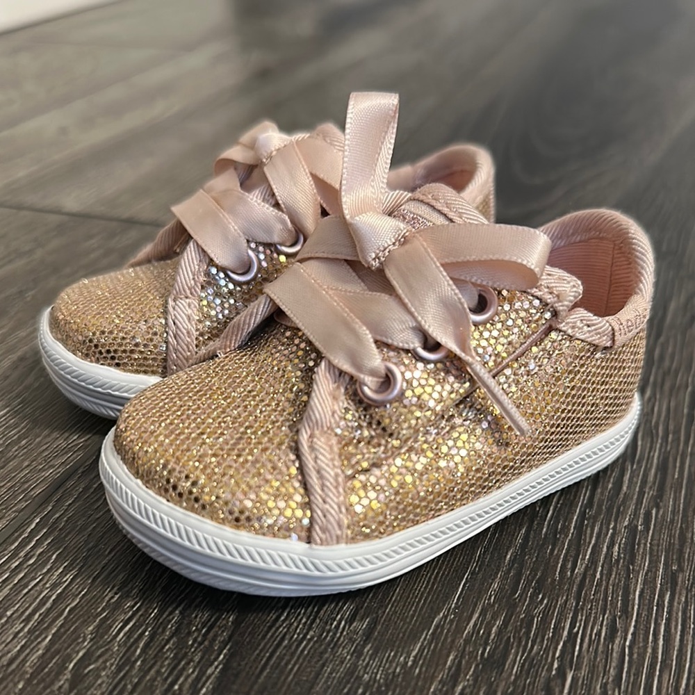 NWT baby girl ked sparkly sneakers